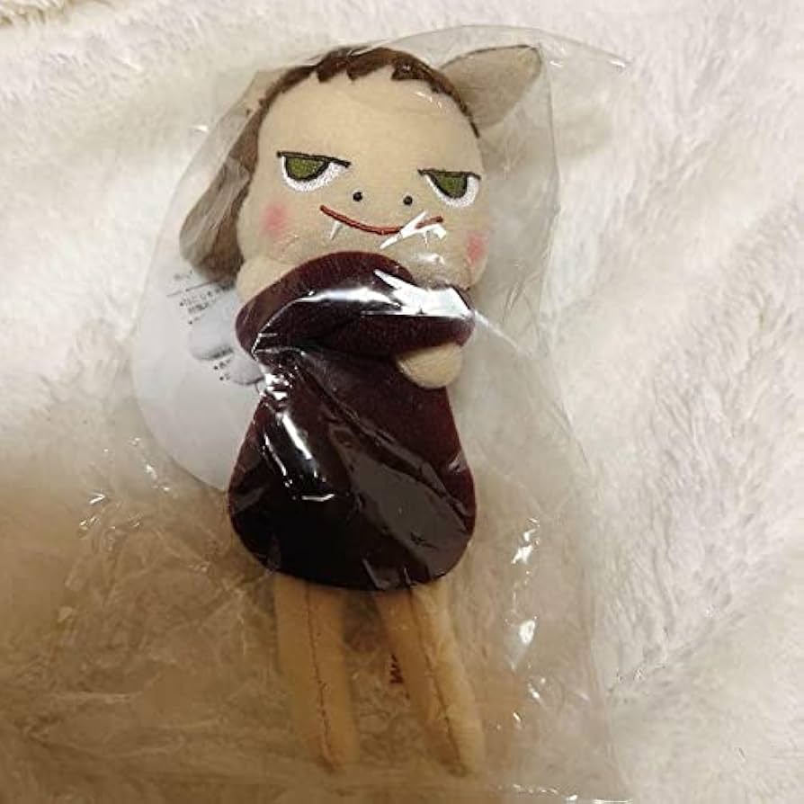 Amazon.co.jp: 奈良美智 ブラックガードエンジェル ぬいぐるみ